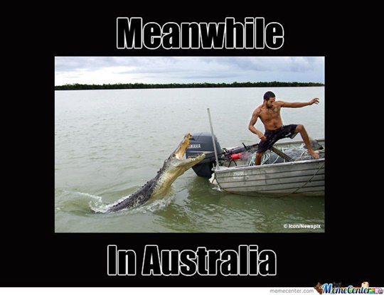 australia-meanwhile-in-australia-crocodile-boat – Anthony Colpo